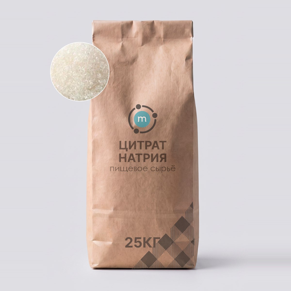 Цитрат натрия оптом, мешок 25 кг