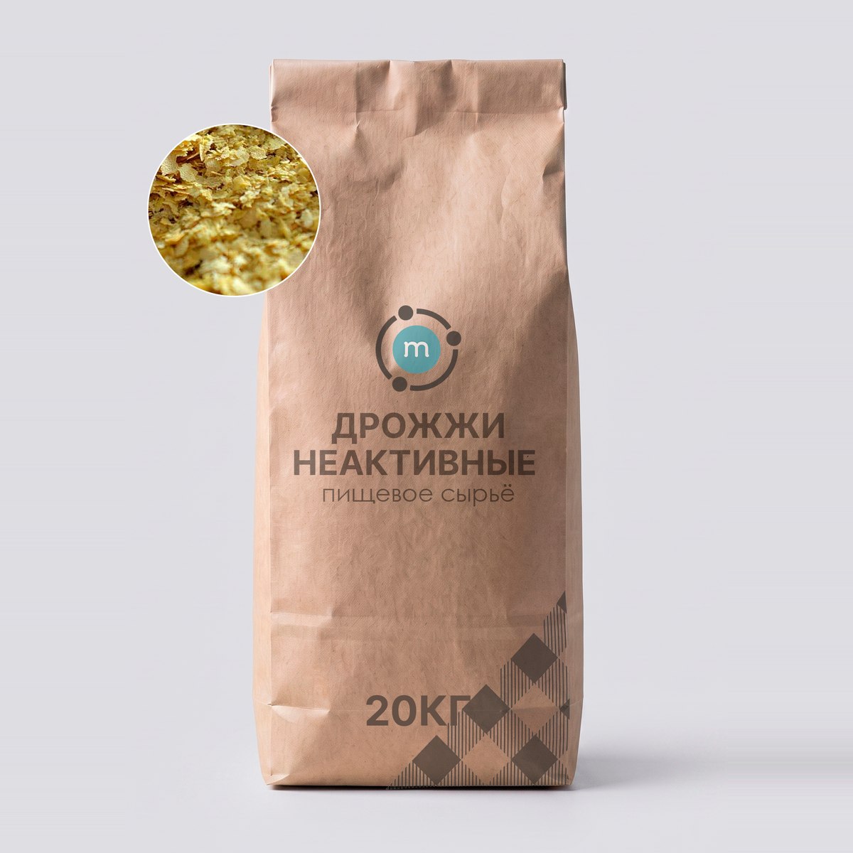 Дрожжи неактивные пищевые оптом, мешок 20 кг