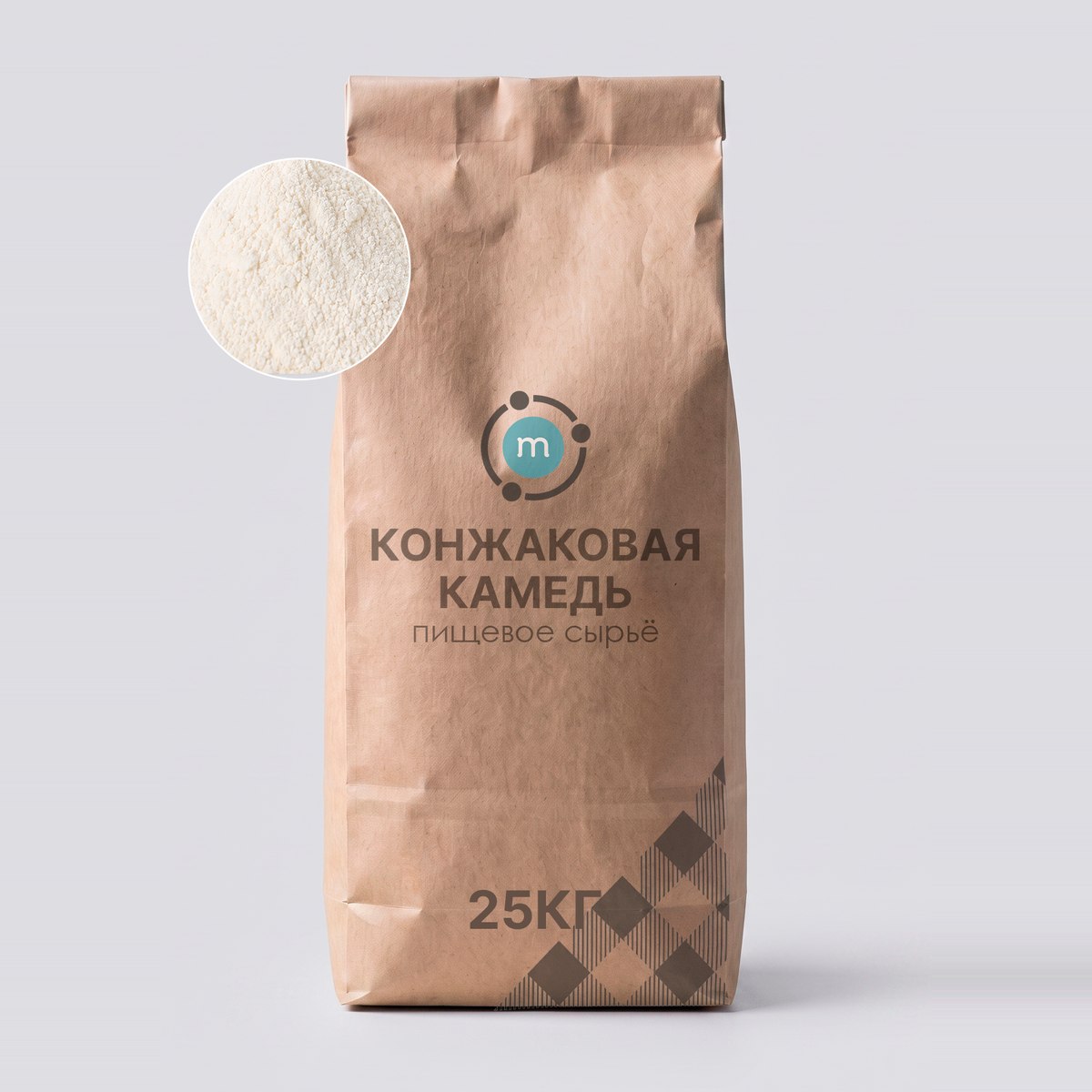 Конжаковая камедь оптом, мешок 25 кг