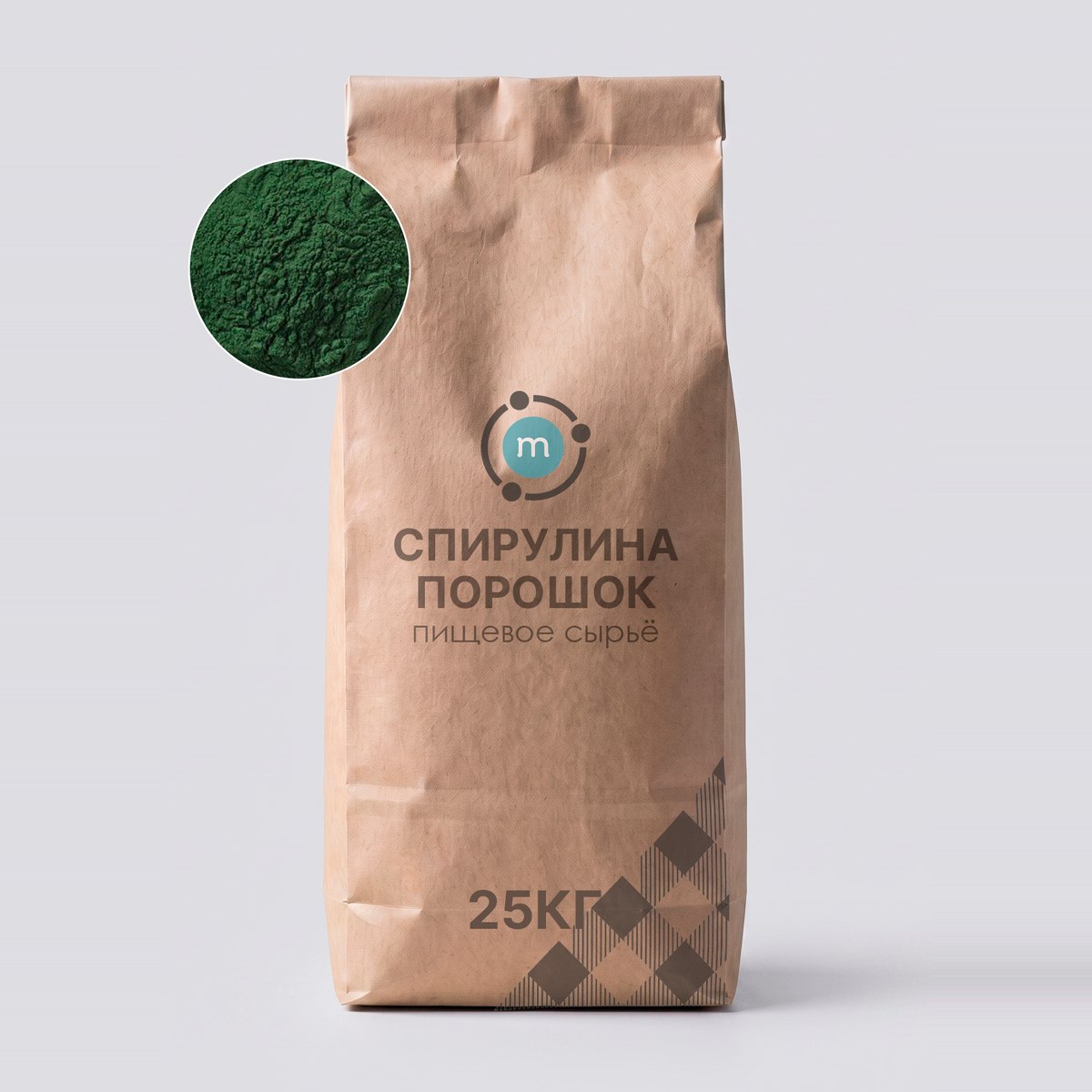 Спирулина порошок оптом, мешок 25 кг