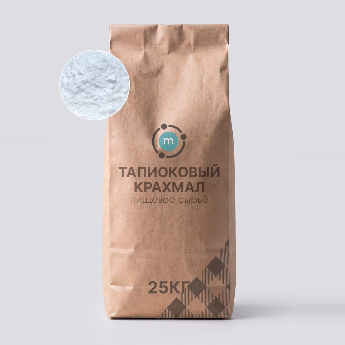 Тапиоковый крахмал оптом, мешок 25 кг